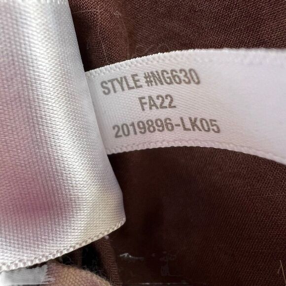 Madewell NWT Women's Corduroy Crop Dorset Blazer Jacket Brown Size Small - Picture 8 of 10